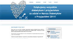 Desktop Screenshot of marsz.mojacukrzyca.org